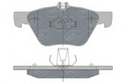 SP254 SCT Колодки тормозные передние