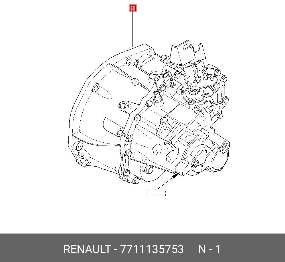 7711135753 RENAULT 