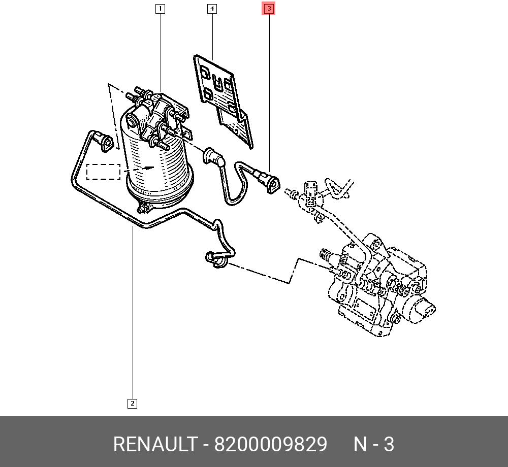 8200009829 RENAULT 