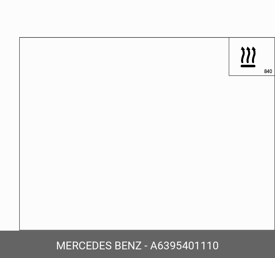 A6395401110 MERCEDES-BENZ Жгут проводов