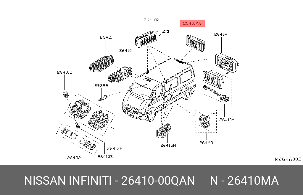 2641000QAN NISSAN 