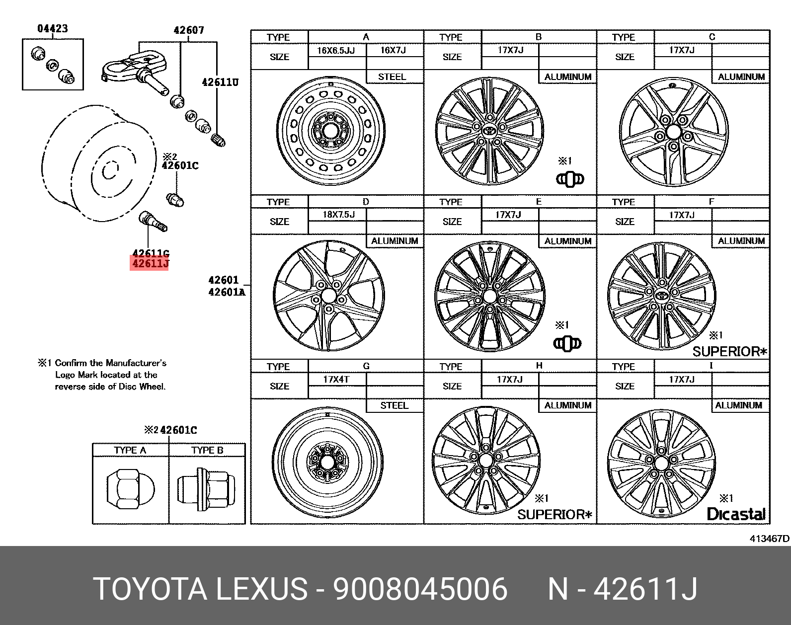 Размер шин и разболтовка Toyota RAV4 3.5 III (XA30)