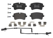 P85157 BREMBO Тормозная колодка дисковая