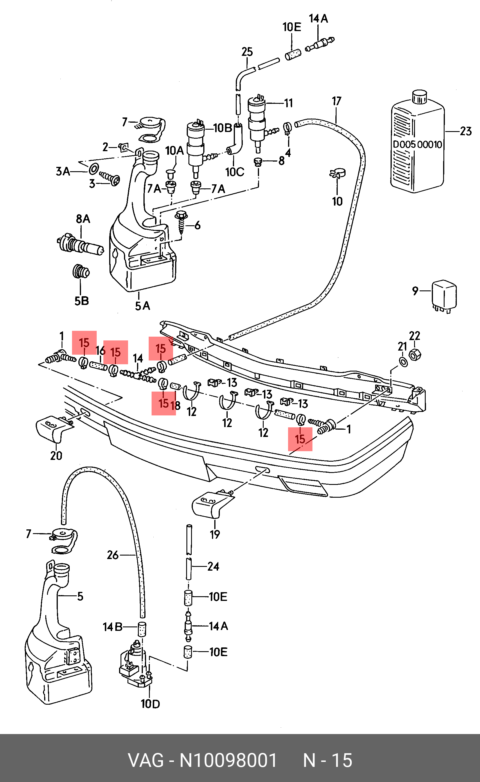 N10098001 BENTLEY CLAMP