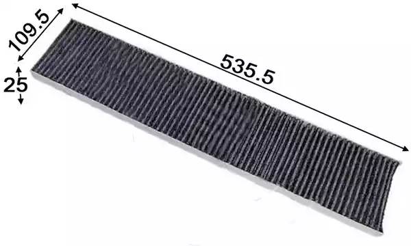 AC0039C JS ASAKASHI Фильтр салона угольный