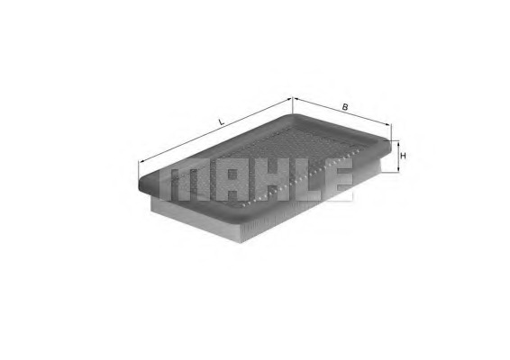 LX542 MAHLE Воздушный фильтр
