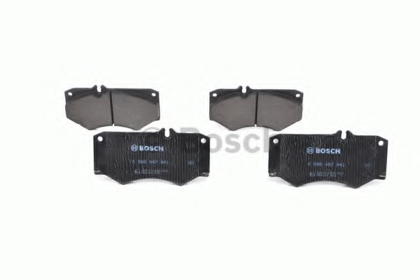 0986467841 BOSCH Комплект тормозных колодок