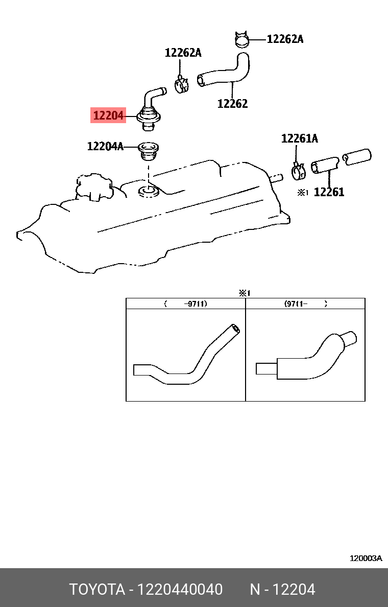 1220440040 TOYOTA 