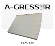 ФИЛЬТР САЛОНА A-GRESSOR 03-AC-0061 SUBARU 72880-AJ000 A-GRESSOR 03AC0061