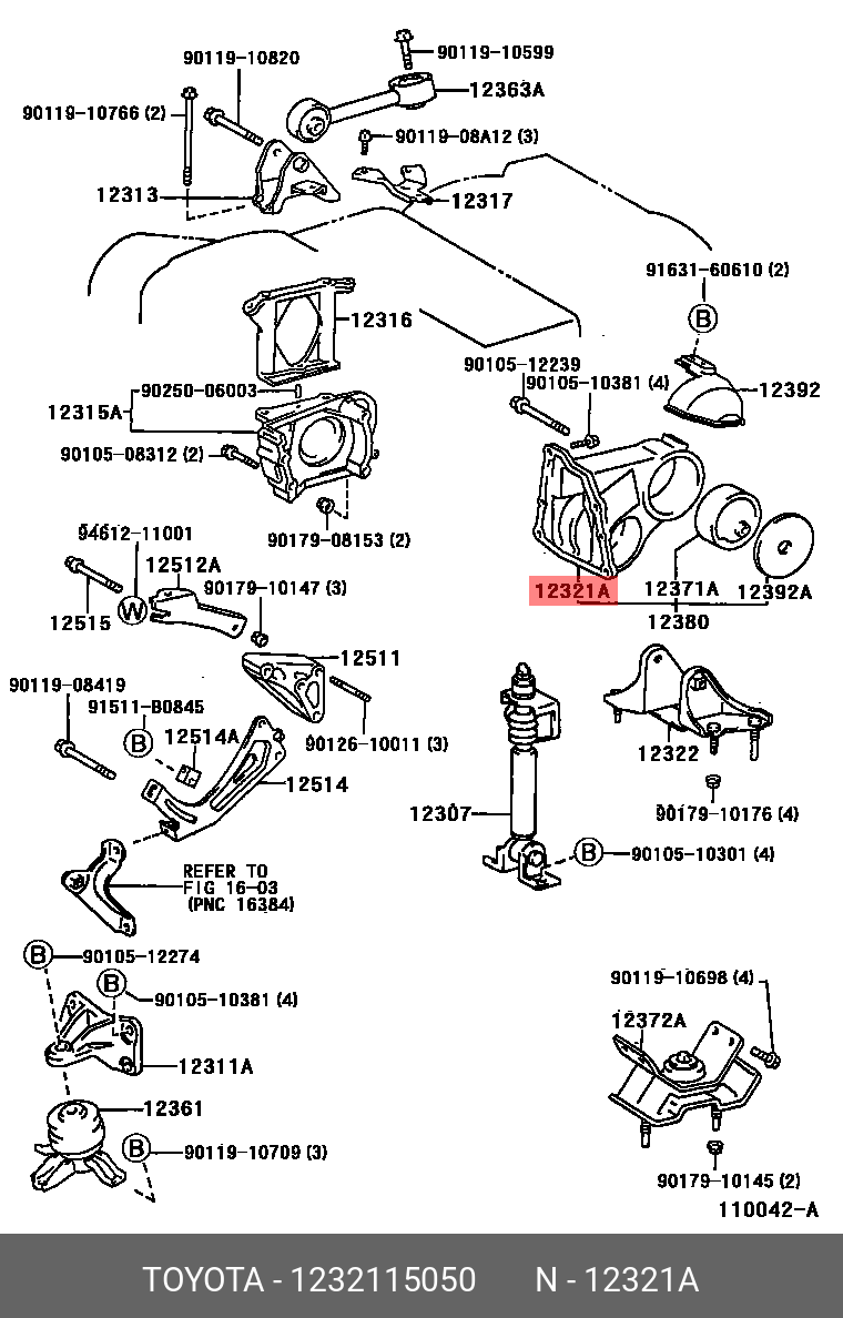 1232115050 TOYOTA -