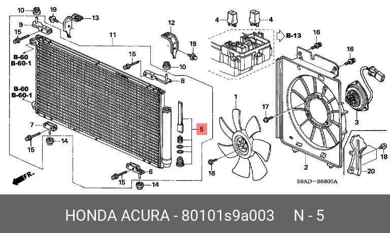 80101S9A003 HONDA 