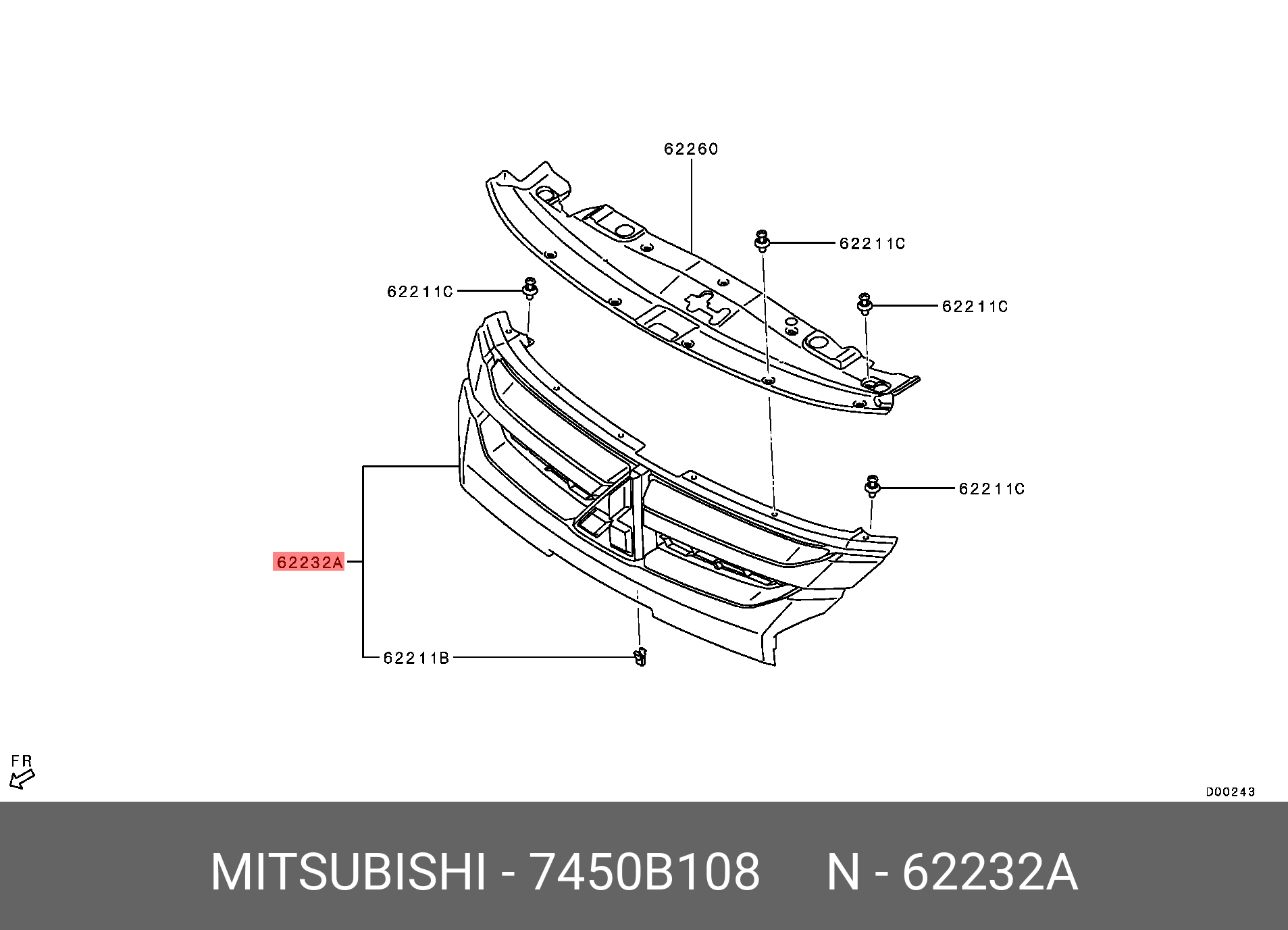 7450B108 MITSUBISHI 
