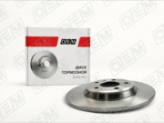 OEM0067DT O.E.M. Диск тормозной задний Audi A4 2007-2015 диаметр 300 мм