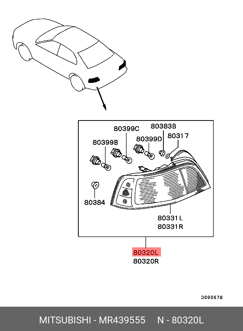MR439555 MITSUBISHI -