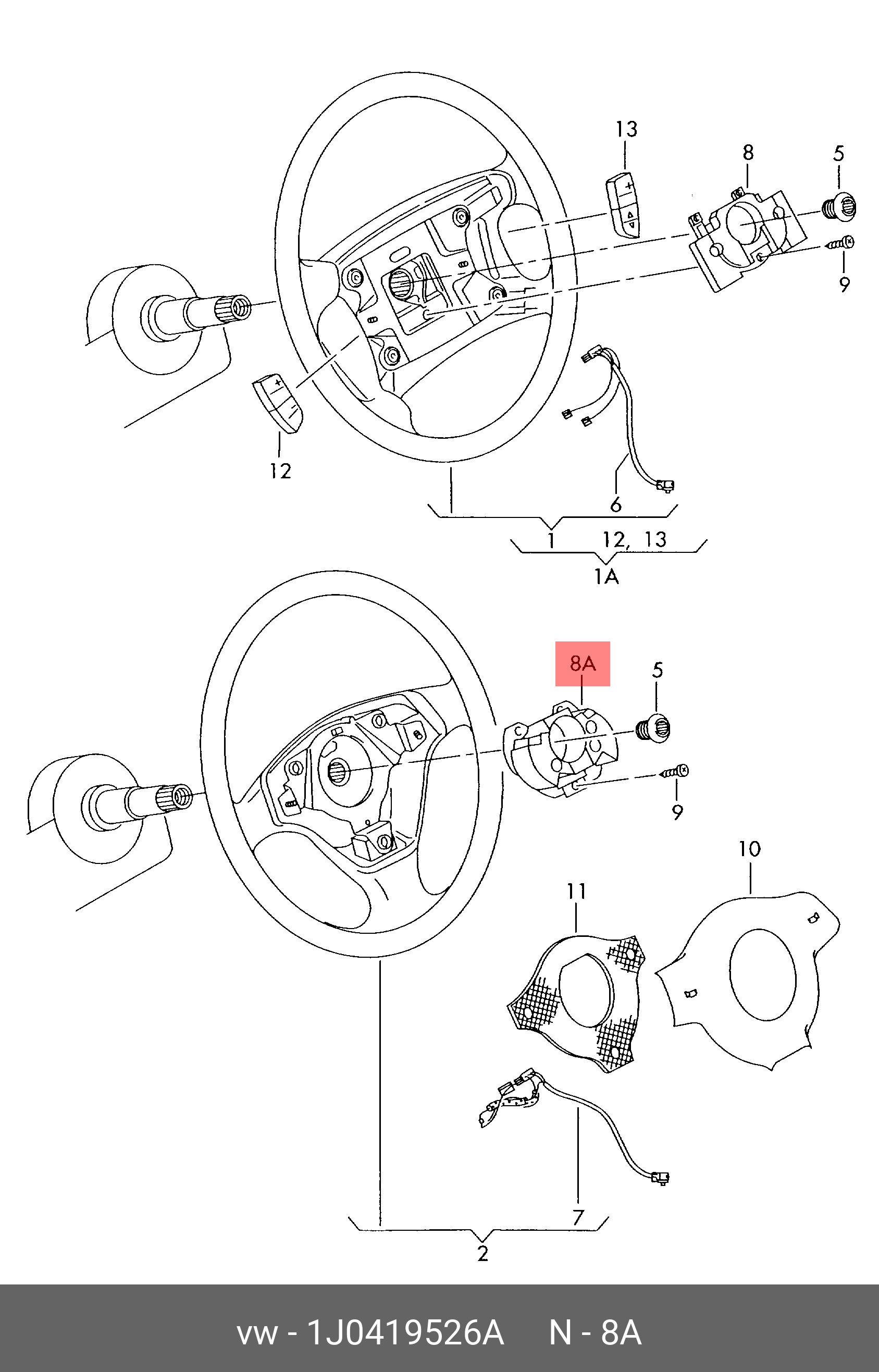 1J0419526A VAG Балансировочный груз 1J0419526A VAG Балансировочный груз
