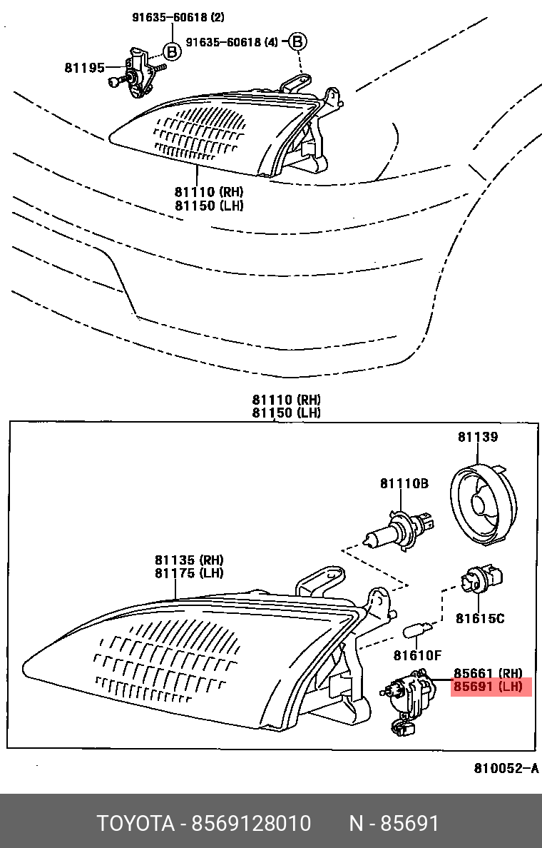 8569128010 TOYOTA 