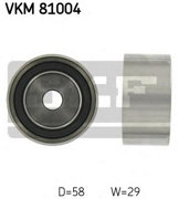 VKM81004 SKF Ролик обводной ремня ГРМ