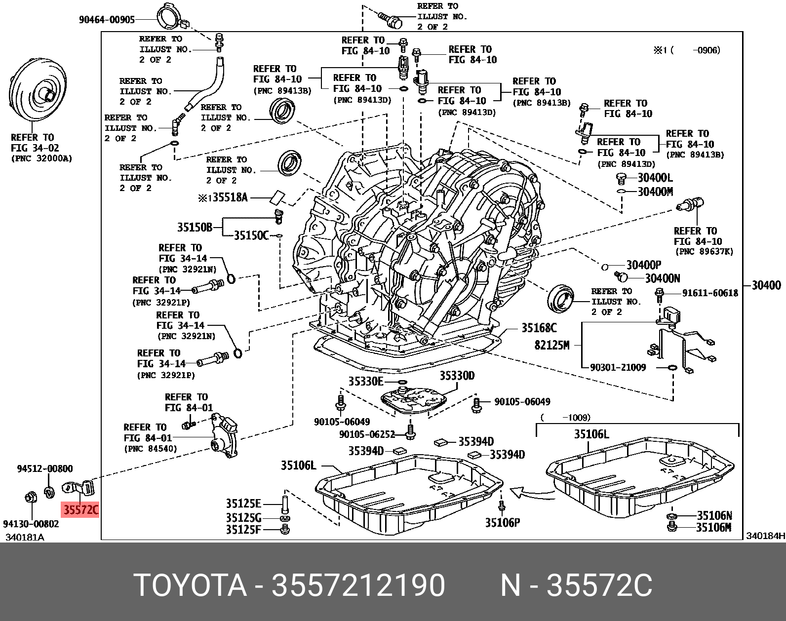 3557212190 TOYOTA Деталь