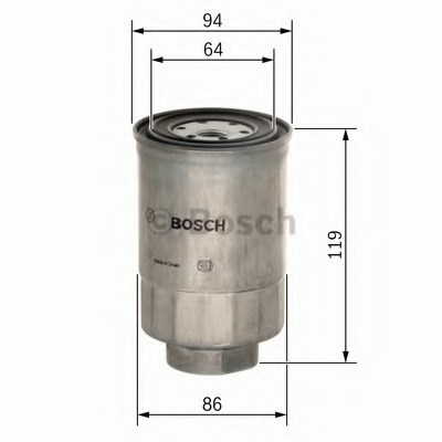 F026402110 BOSCH Топливный фильтр