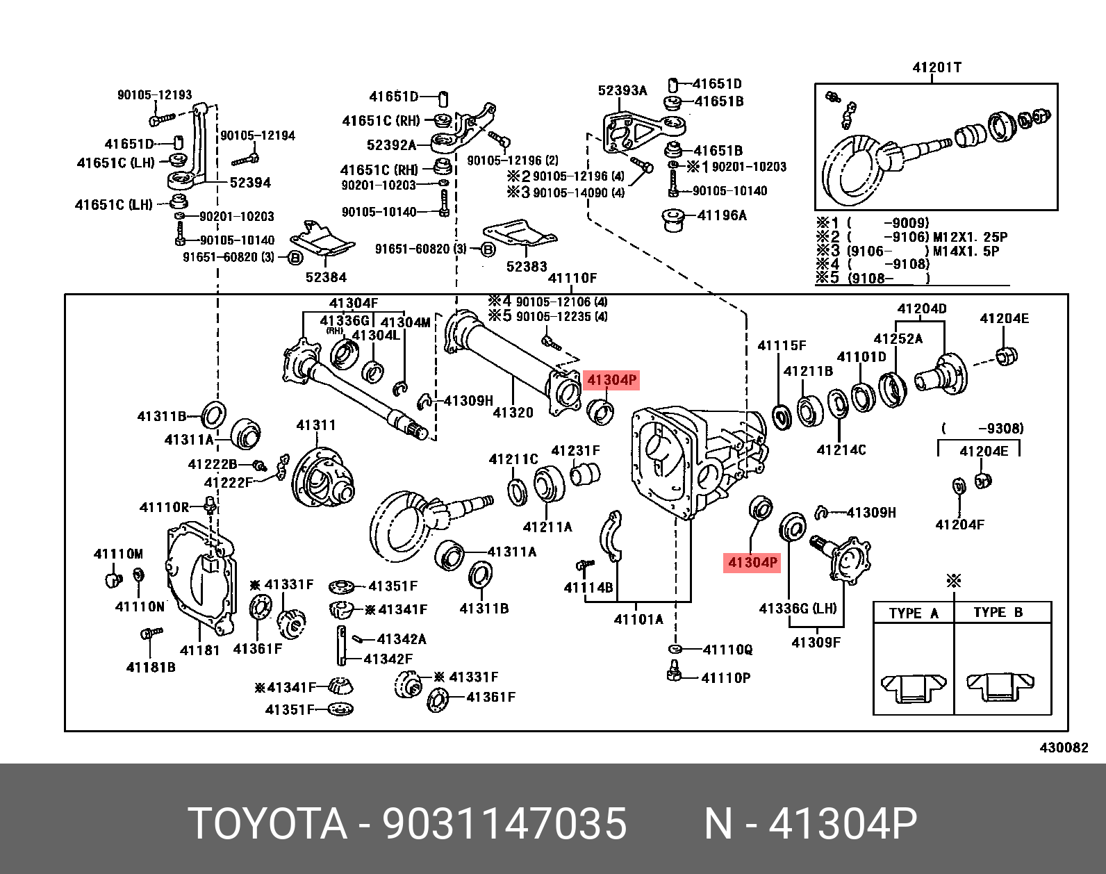 9031147035 TOYOTA 
