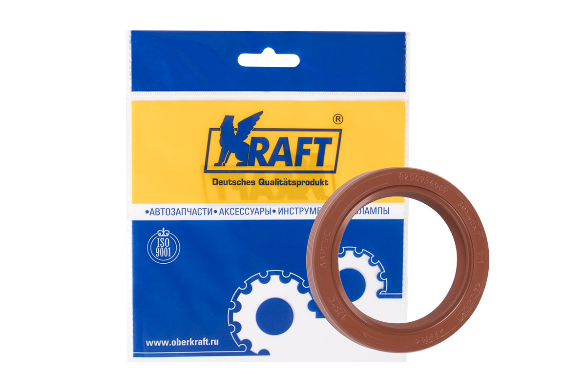 KT885227 KRAFT Сальник распредвала KRAFT ВАЗ Lada Largus 30х42х7