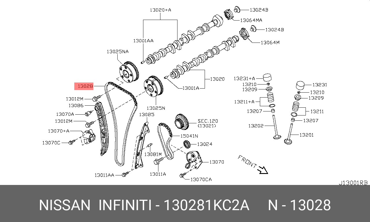 130281KC2A NISSAN 