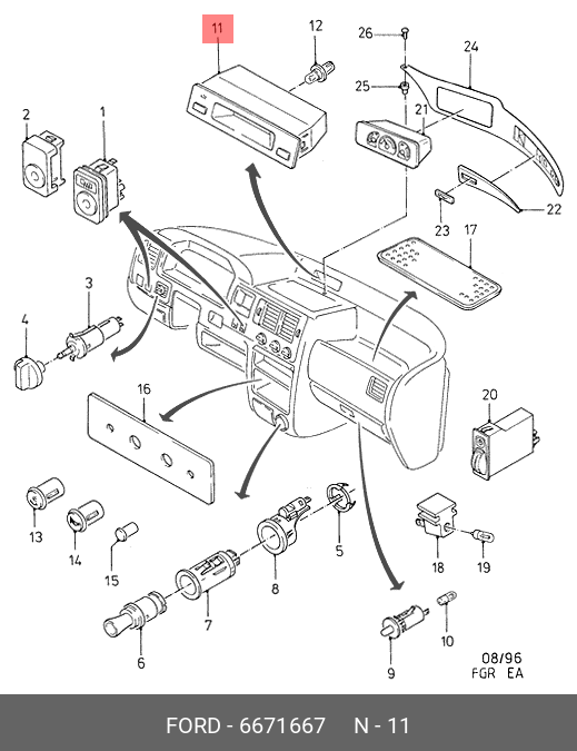 6671667 FORD 