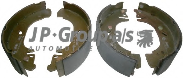 1563900210 JP GROUP Колодки тормозные барабанные