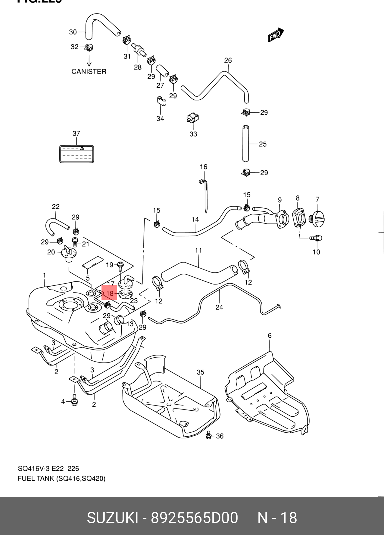 8925565D00 SUZUKI - купить в интернет-магазине AvtoTO