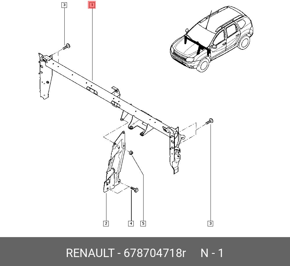678704718R RENAULT 