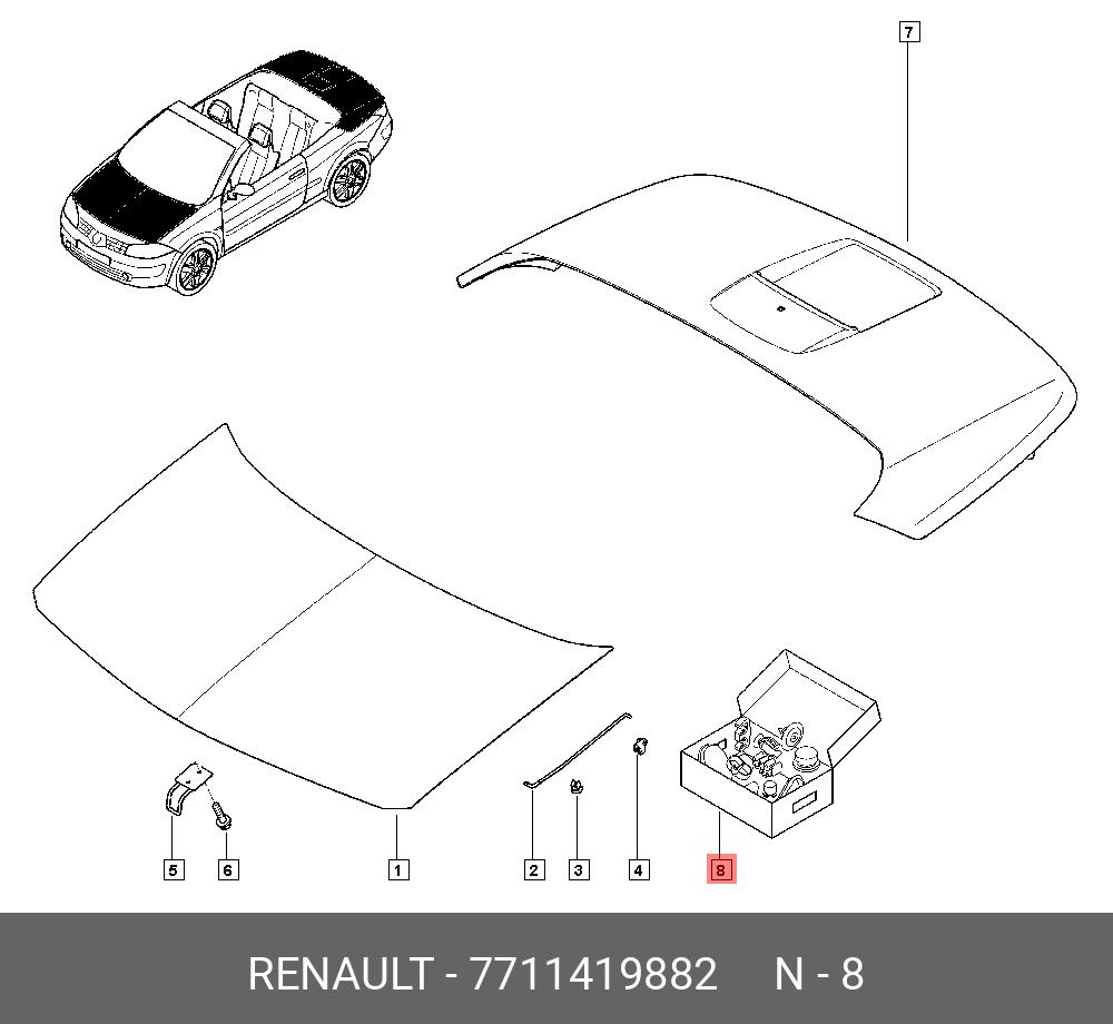 7711419882 RENAULT - купить в интернет-магазине AvtoTO