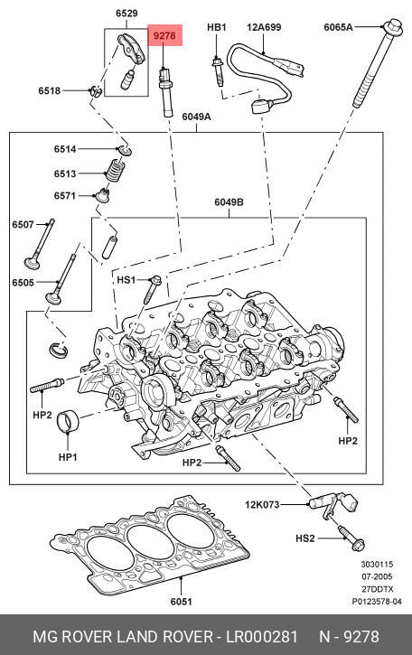 LR000281 LAND ROVER OELDRUCKSCHALTER,OELDRUCKSCHALTER,Oil Pressure Switch