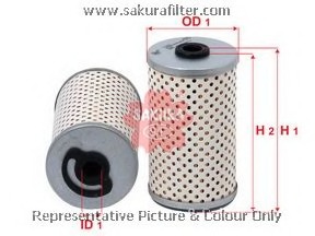 F2601 SAKURA Фильтр топливный элемент