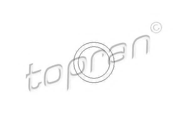 101105 TOPRAN Прокладка, вакуумный насос