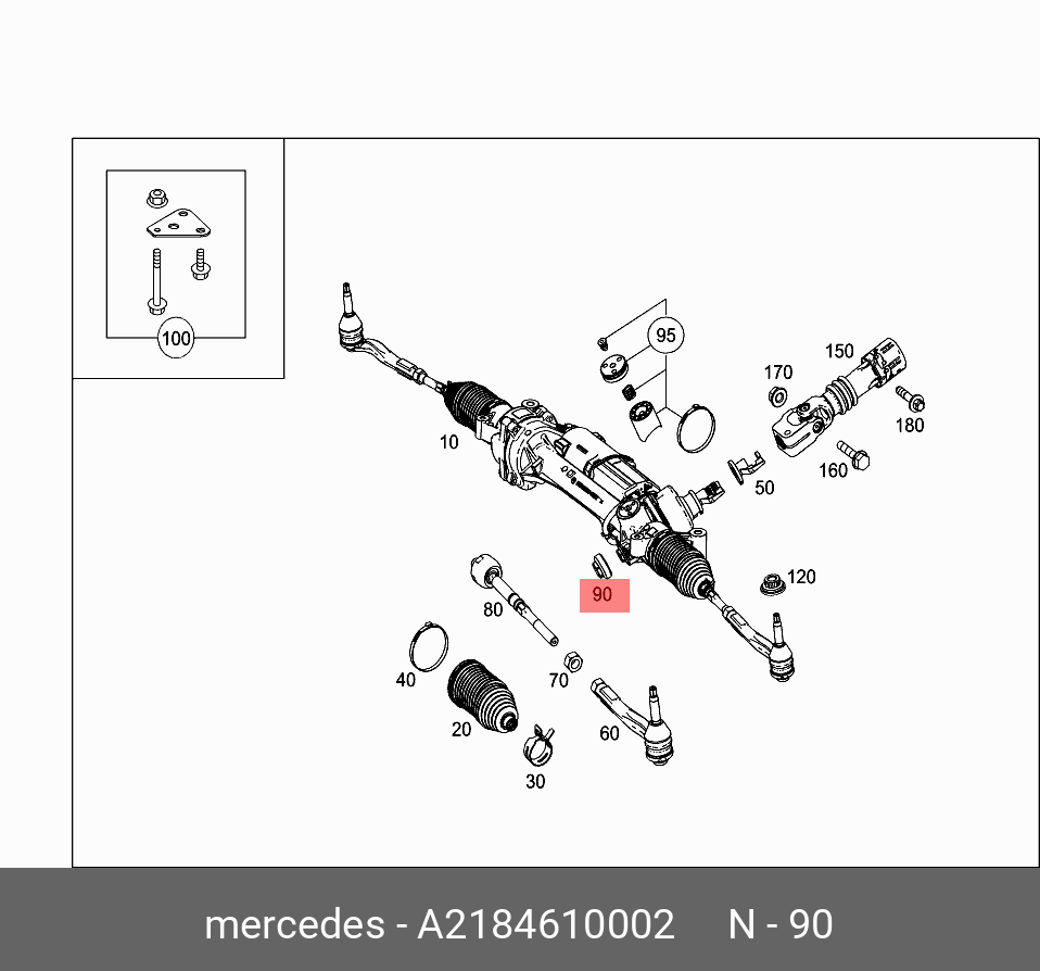 A2184610002 MERCEDES-BENZ КЛАПАН ПРОПОРЦИОНАЛЬНЫЙ ГУР