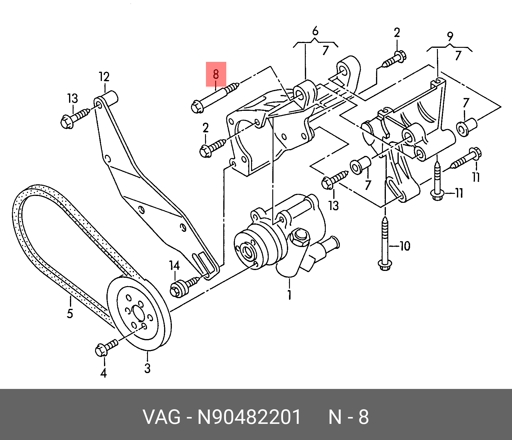 N90482201 VAG -