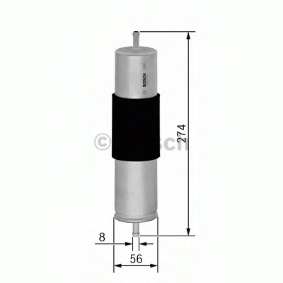 0450906463 BOSCH Топливный фильтр