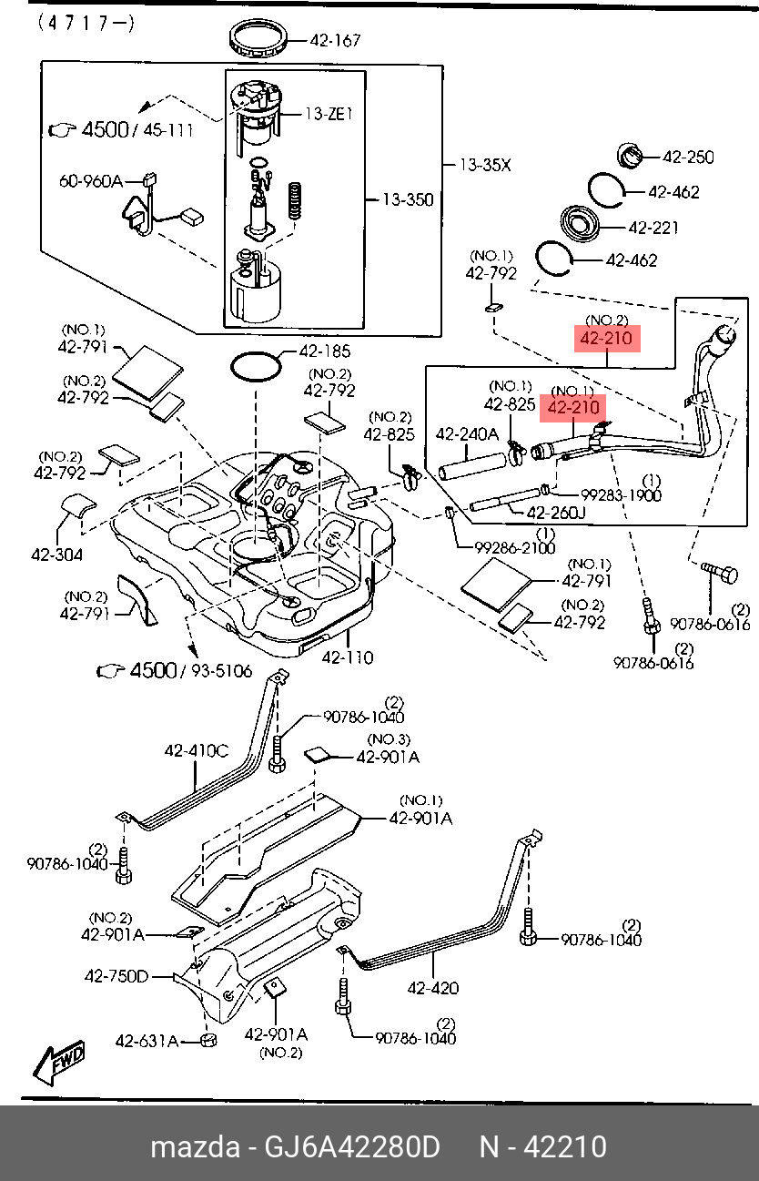 GJ6A42280D MAZDA -