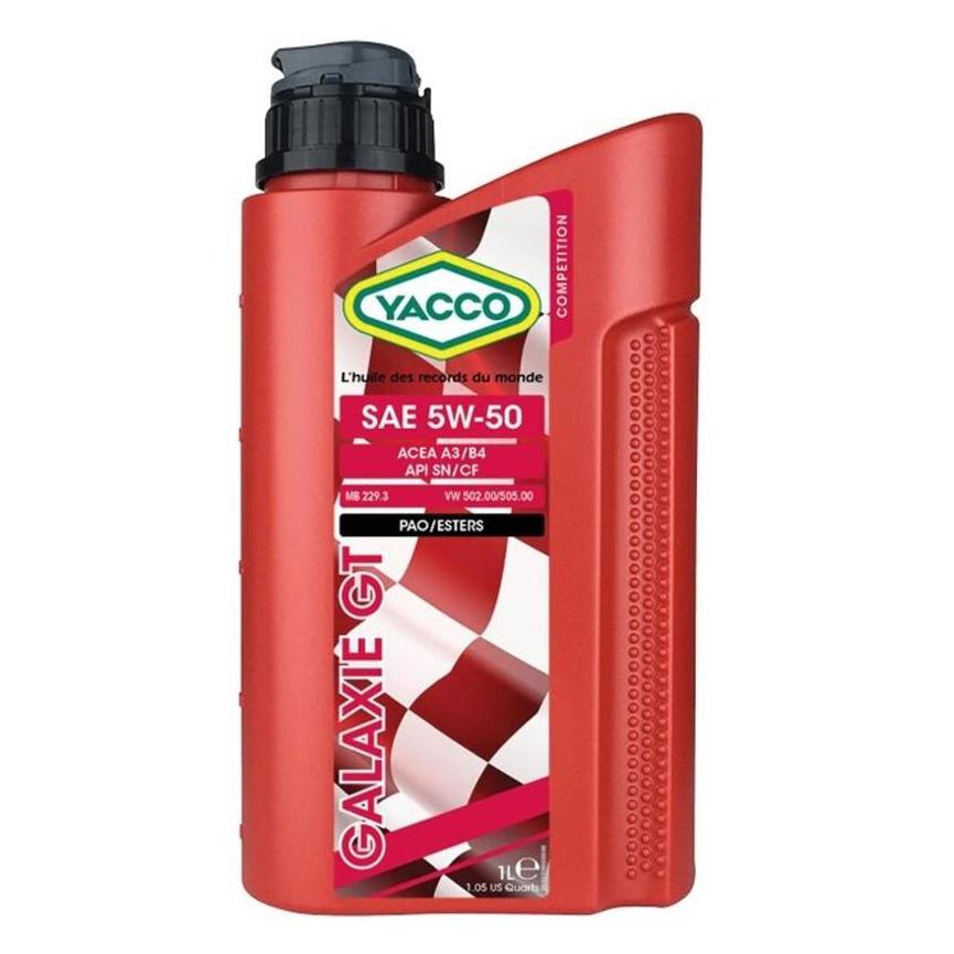 Масло моторное Синтетика 5W-50 1 л. YACCO 310525