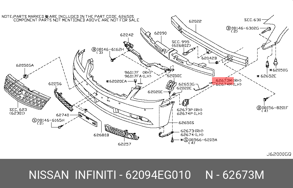 62094EG010 NISSAN -