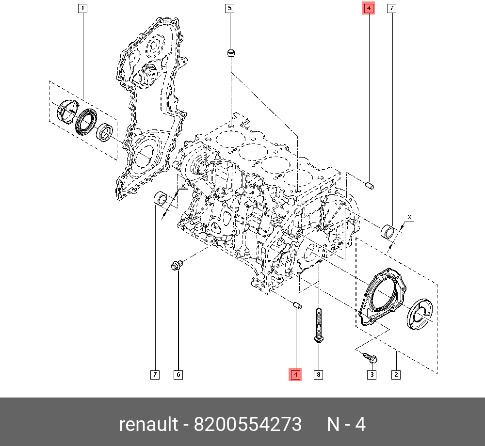 8200554273 RENAULT -