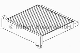 1987432426 BOSCH Фильтр салонный, угольный