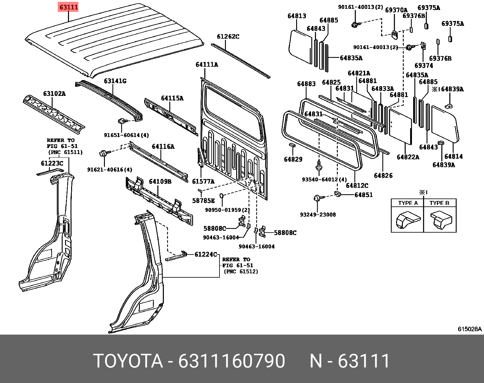 6311160790 TOYOTA -
