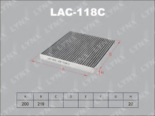 LAC118C LYNX Фильтр