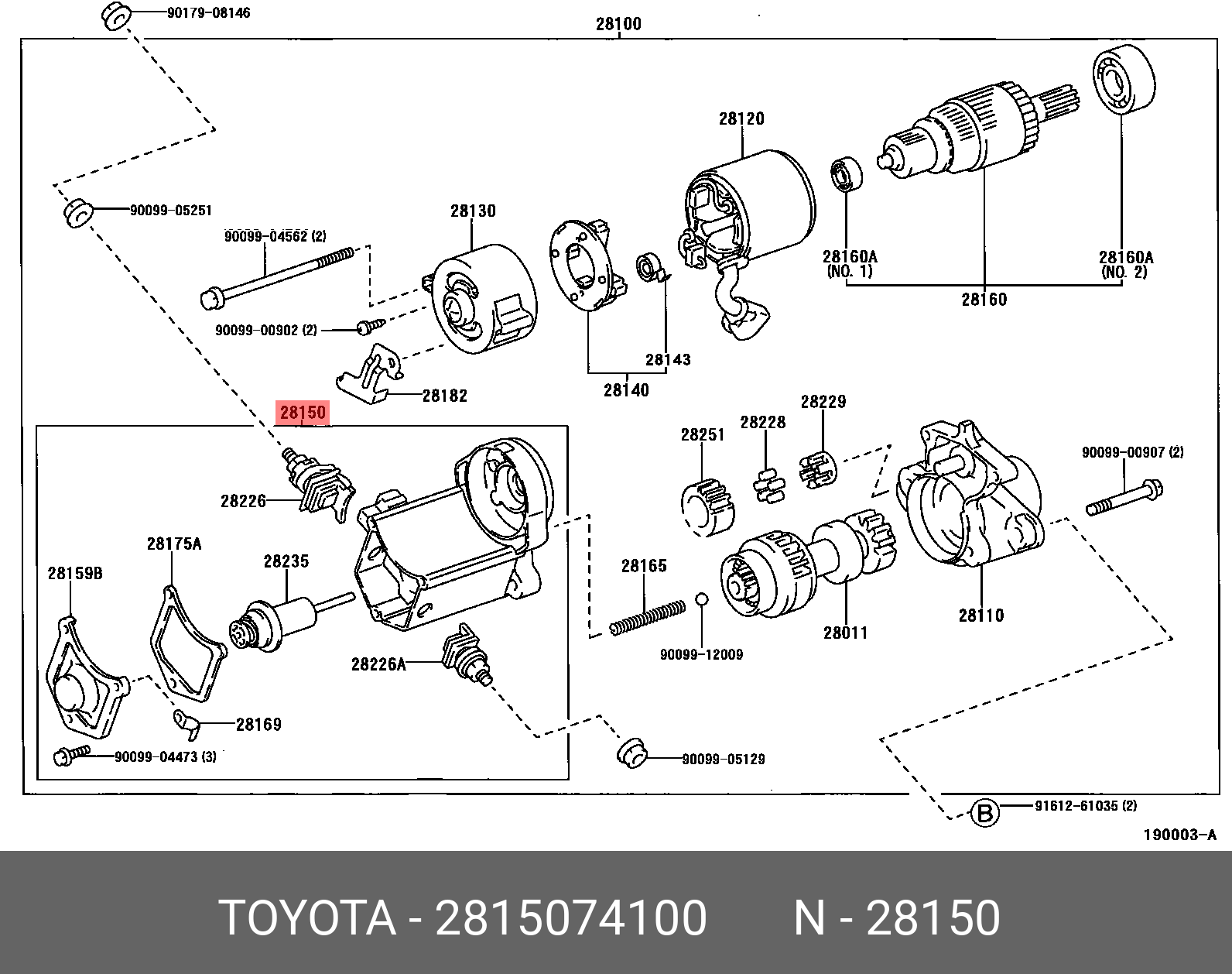 2815074100 TOYOTA -