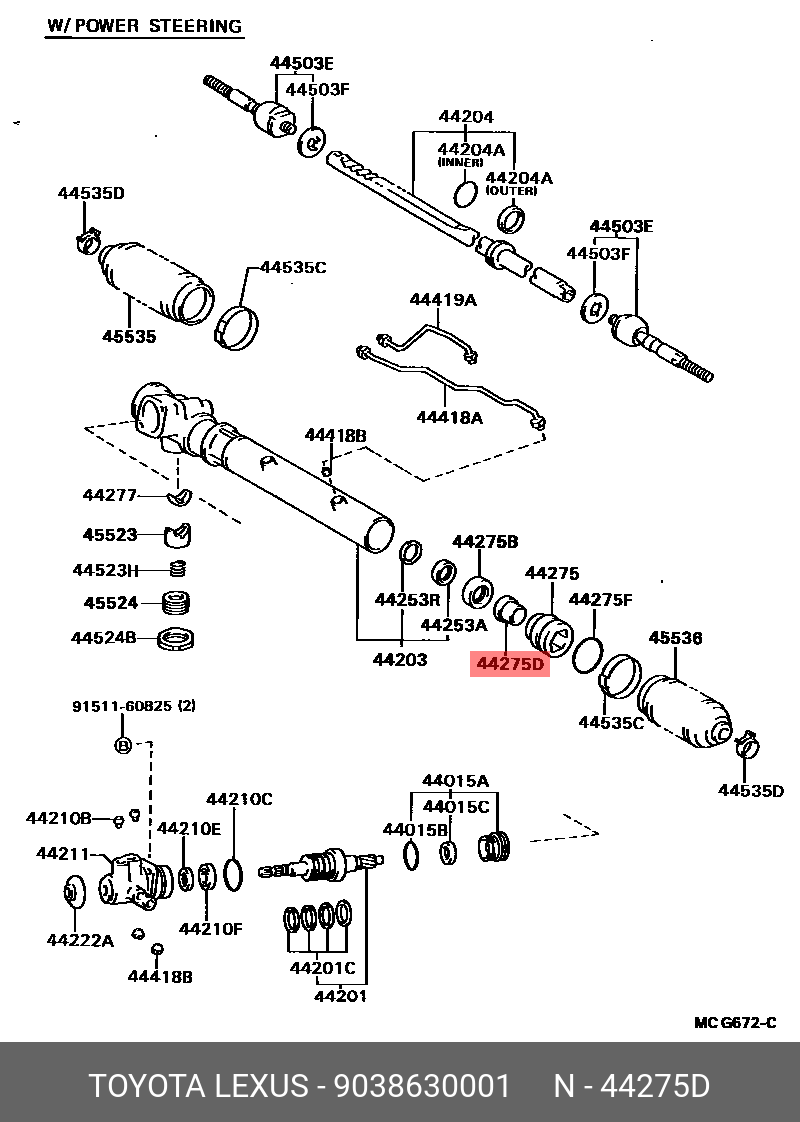 9038630001 TOYOTA ВТУЛКА СТОЙКИ СТАБИЛИЗАТОРА
