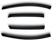 NLDSNIQAS1332 SIM Дефлекторы боковых окон Nissan Qashqai 2013-, 4 шт., темный