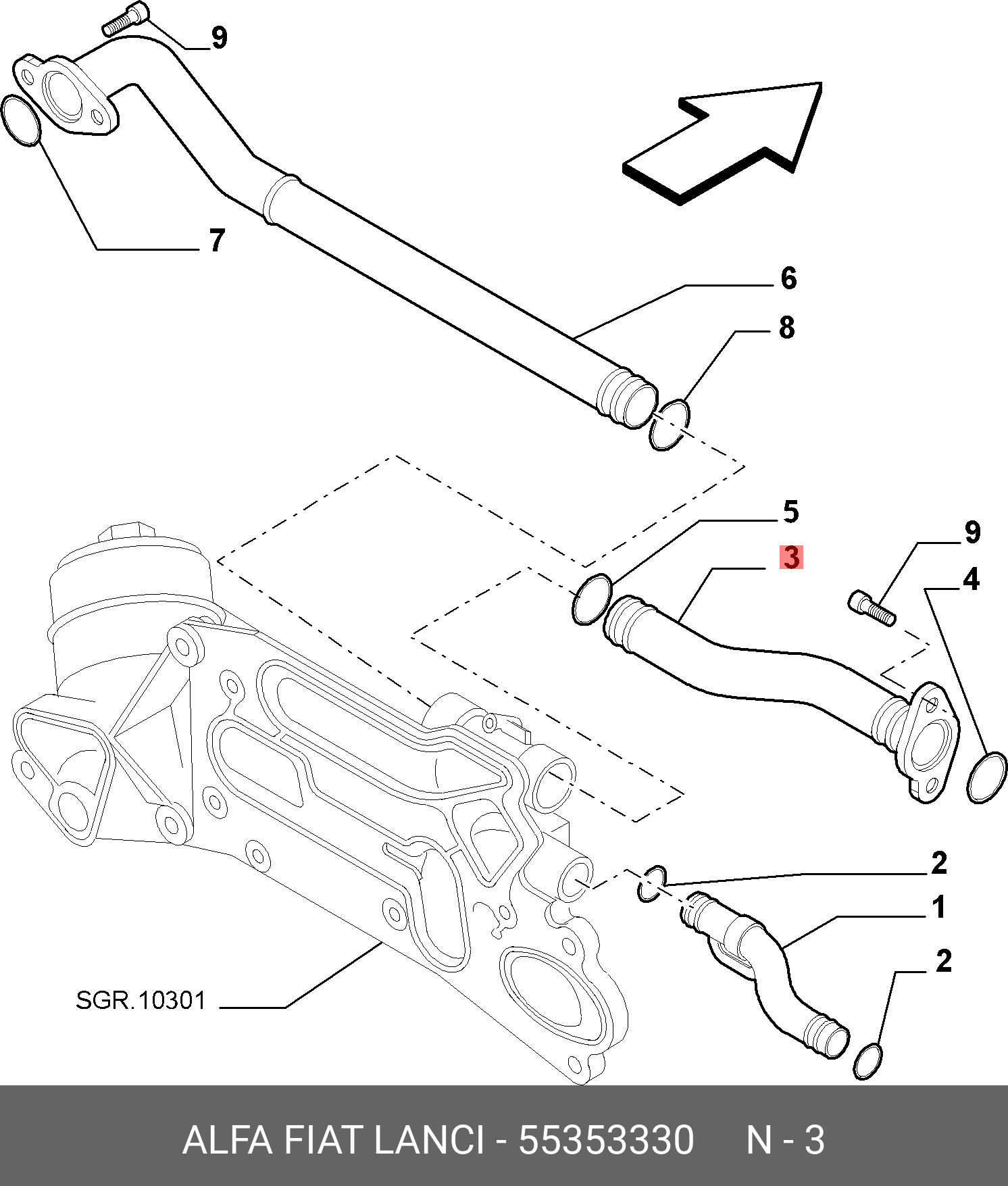 55353330 FIAT/ALFA/LANCIA 