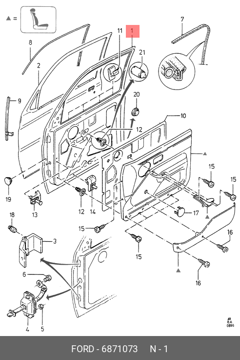 6871073 FORD -