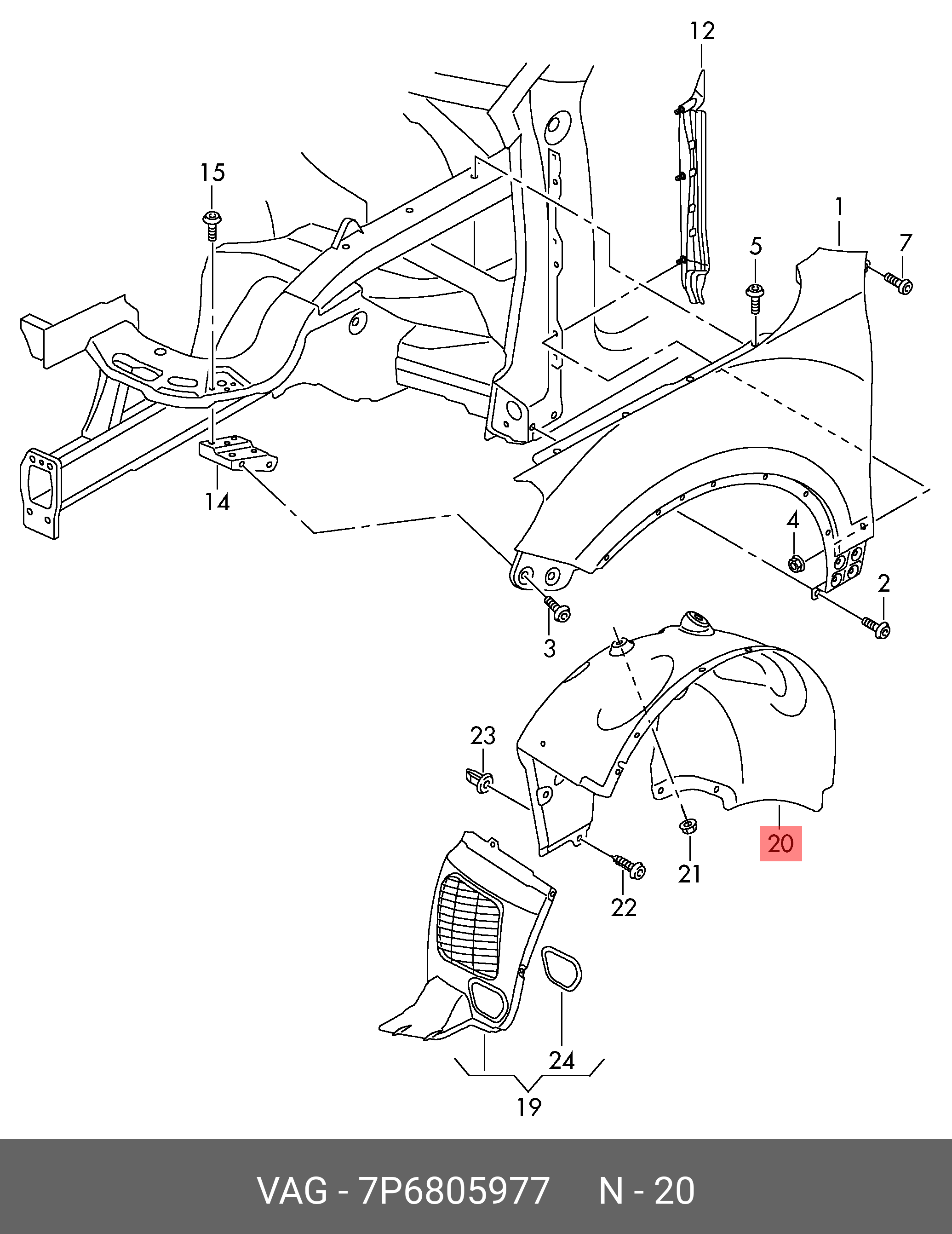 7P6805977 VAG 